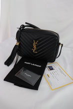 Load image into Gallery viewer, BRAND NEW YSL Lou Camera Bag in Quilted Leather (retails for $1690)