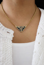 Load image into Gallery viewer, Prada black necklace
