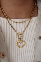 Load image into Gallery viewer, Louis Vuitton golden heart toggle
