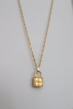 Load image into Gallery viewer, Dior golden mini lock
