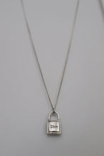 Load image into Gallery viewer, Dior silver mini lock
