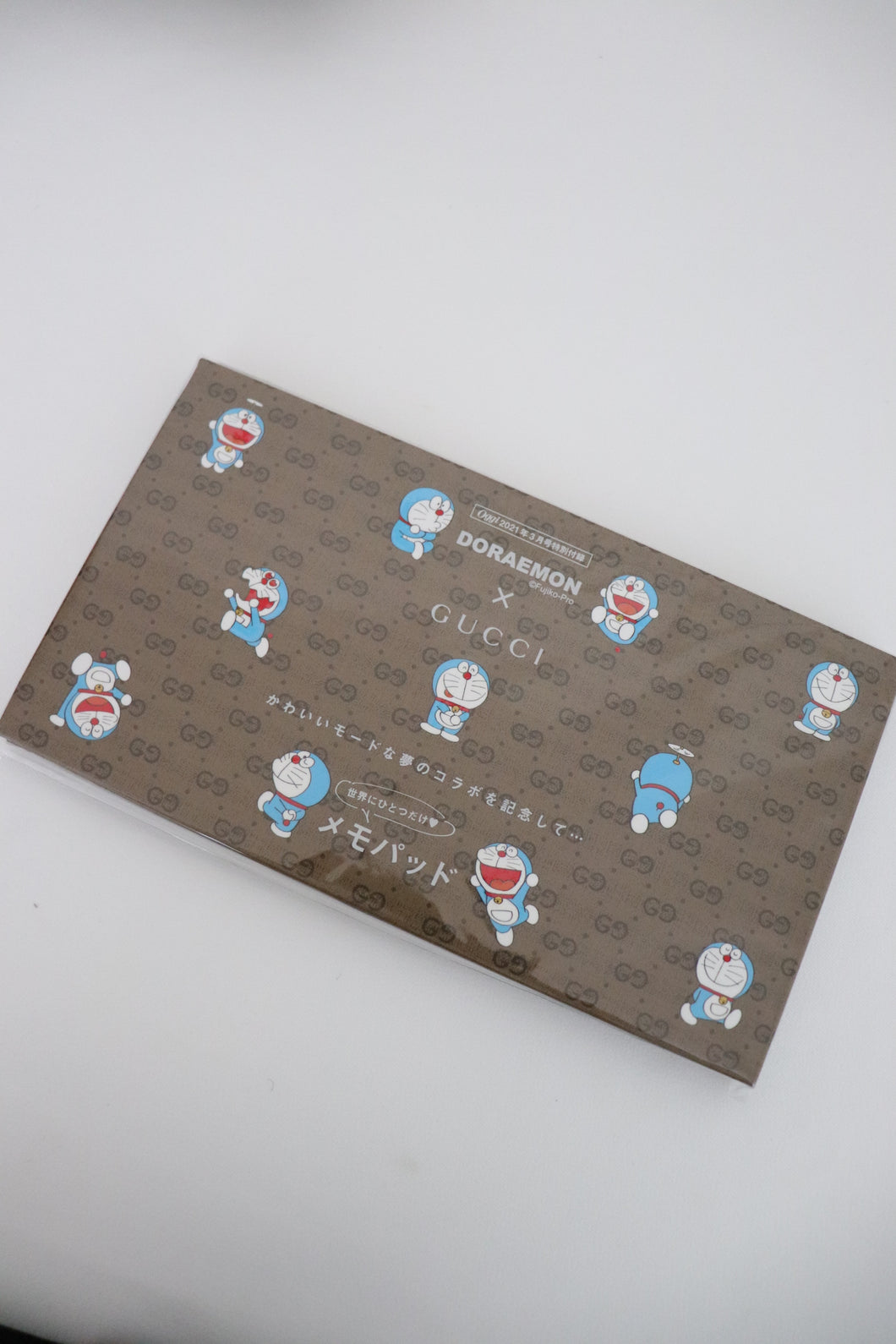 Doraeomon x Gucci collab notepad 2021 collab