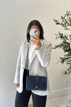Load image into Gallery viewer, Dior Navy Blue Monogram Crossbody
