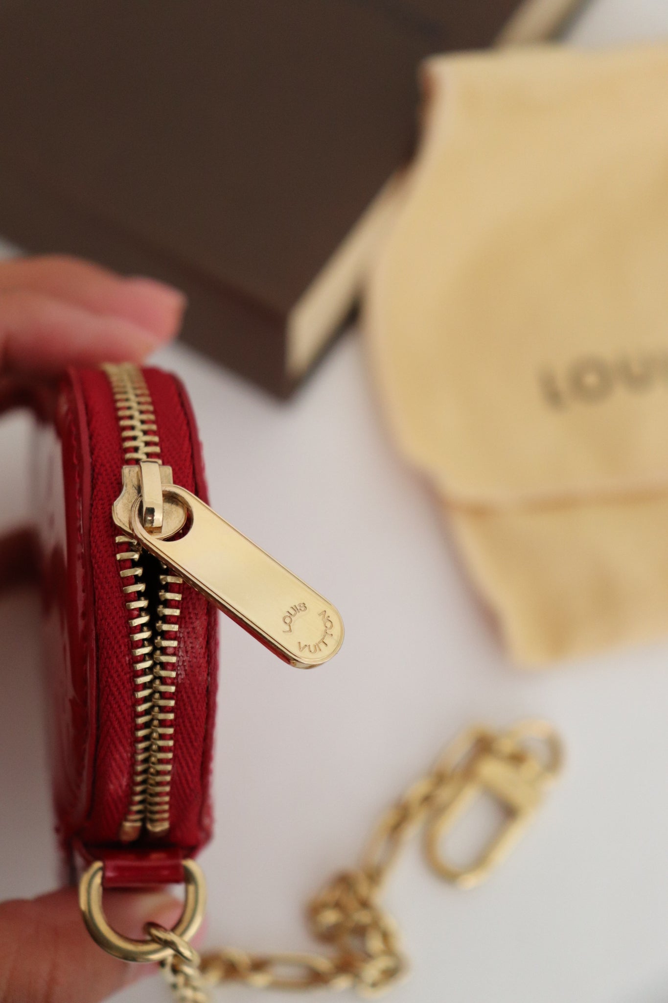 Louis Vuitton vernis heart keypouch – Shop Canela Vintage