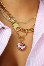 Lade das Bild in den Galerie-Viewer, Prada zipper asymmetrical necklace (medium)
