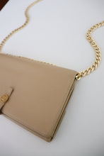 Load image into Gallery viewer, Chanel Coco Button Long Bi-Fold Beige Light Brown Wallet
