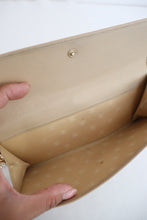 Load image into Gallery viewer, Chanel Coco Button Long Bi-Fold Beige Light Brown Wallet
