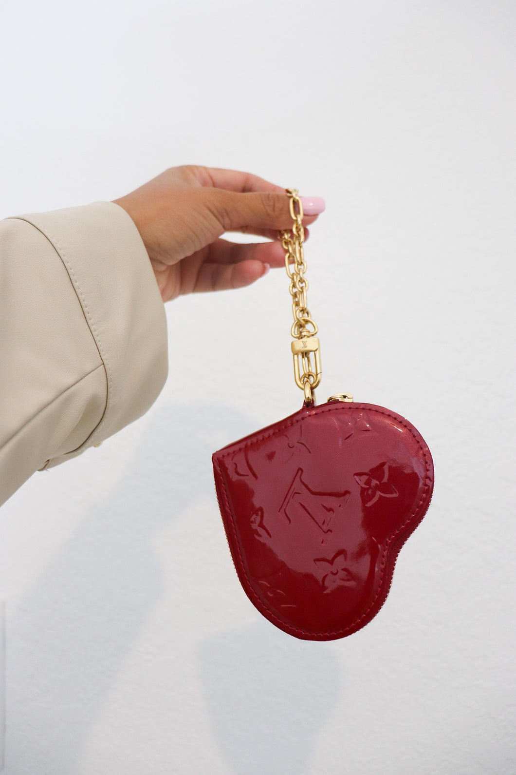 Louis Vuitton vernis heart keypouch