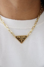 Load image into Gallery viewer, Prada brown necklace
