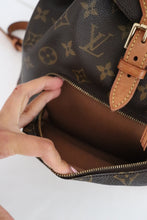 Load image into Gallery viewer, Louis Vuitton Monogram Montsouris MM Backpack
