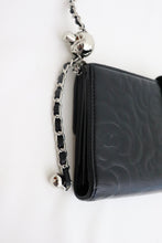 Load image into Gallery viewer, Chanel camellia lambskin wallet
