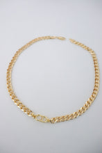 Lade das Bild in den Galerie-Viewer, Dior choker -gold filled chain
