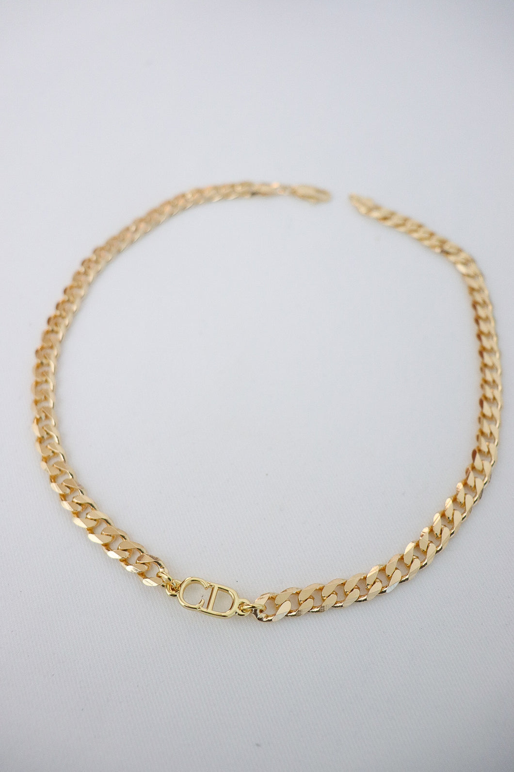 Dior choker -gold filled chain