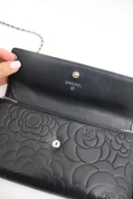 Load image into Gallery viewer, Chanel camellia lambskin wallet
