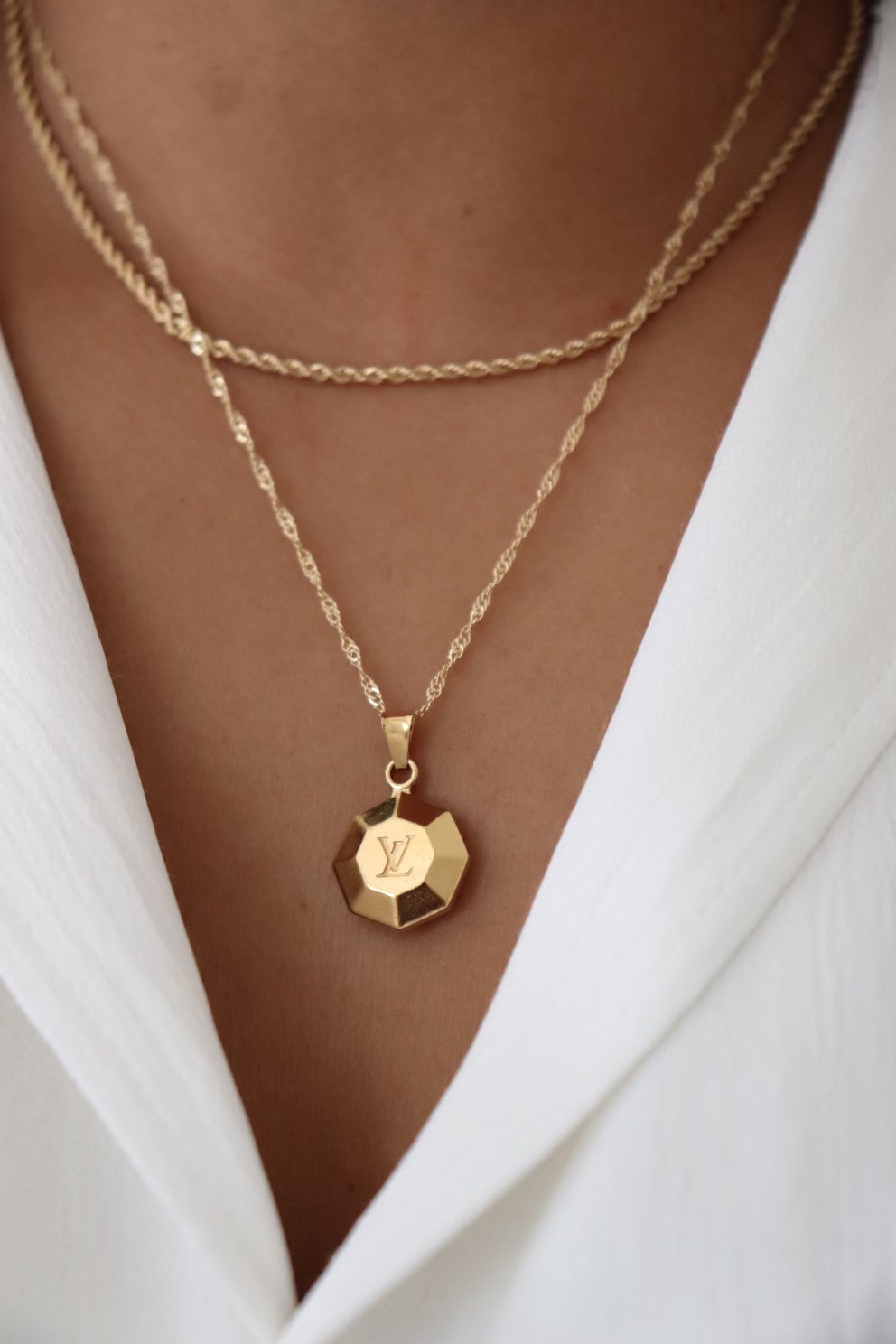 Louis Vuitton golden octagon