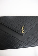 Load image into Gallery viewer, BRAND NEW - YSL Gaby quilted leather envelope pouch on chain (retails $1090)
