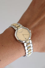 Load image into Gallery viewer, Christian Dior Silver Two Tone Modele Depose Octagonal Quartz Watch
