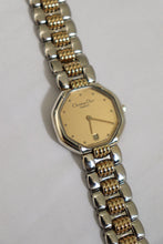Load image into Gallery viewer, Christian Dior Silver Two Tone Modele Depose Octagonal Quartz Watch
