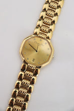 Load image into Gallery viewer, Vintage Christian Dior octagonal 11P Diamond Octagonal Gold Watch
