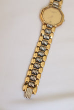 Load image into Gallery viewer, Vintage Christian Dior octagonal gold and silver watch
