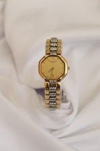 Load image into Gallery viewer, Vintage Christian Dior octagonal gold and silver watch
