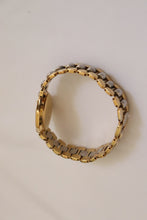 Load image into Gallery viewer, Vintage Christian Dior octagonal gold and silver watch
