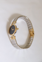 Lade das Bild in den Galerie-Viewer, Dior 1990s Black Dial Round Two Tone Watch
