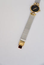 Lade das Bild in den Galerie-Viewer, Dior 1990s Black Dial Round Two Tone Watch

