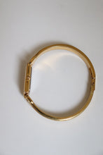 Load image into Gallery viewer, Vintage Givenchy 1990s Gold Dial Gold Plated Bangle Watch
