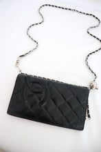 Load image into Gallery viewer, Chanel quilted lambskin vintage wallet
