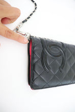 Load image into Gallery viewer, Chanel quilted lambskin vintage wallet
