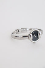 Load image into Gallery viewer, Vintage Gucci Bangle Watch in silver with black dial
