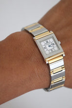 Load image into Gallery viewer, Vintage Yves Saint Laurent 1990s Square Dial Two Tone Watch
