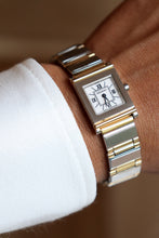 Load image into Gallery viewer, Vintage Yves Saint Laurent 1990s Square Dial Two Tone Watch
