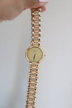 Load image into Gallery viewer, Christian Dior Gold-Tone Modele Depose Octagonal Quartz Watch
