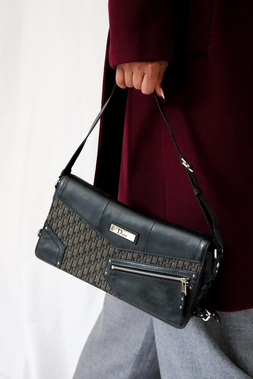 Christian Dior 2003 street chic bag in black