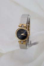 Lade das Bild in den Galerie-Viewer, Dior 1990s Black Dial Round Two Tone Watch
