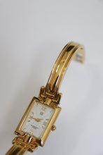 Load image into Gallery viewer, Vintage Givenchy Millesime Gold Bangle Watch
