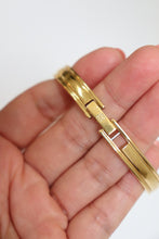 Load image into Gallery viewer, Vintage Givenchy Millesime Gold Bangle Watch
