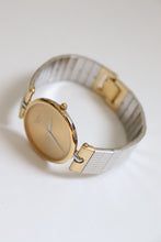 Load image into Gallery viewer, Christian Dior 1990s Golden Dial Round Two Tone Watch - Large
