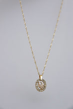Lade das Bild in den Galerie-Viewer, Dior crystals necklace- thin chain

