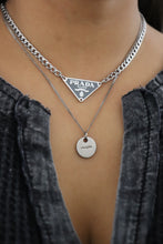 Load image into Gallery viewer, Prada necklace in silver
