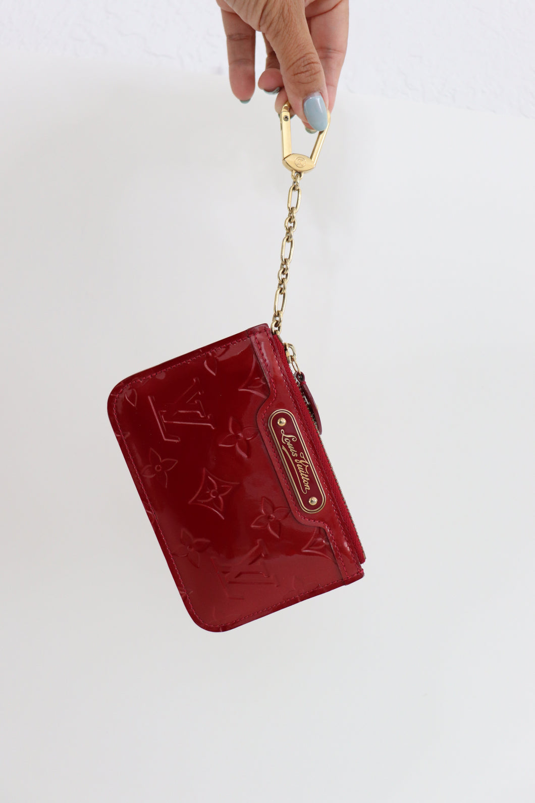Louis Vuitton vernis coin pouch