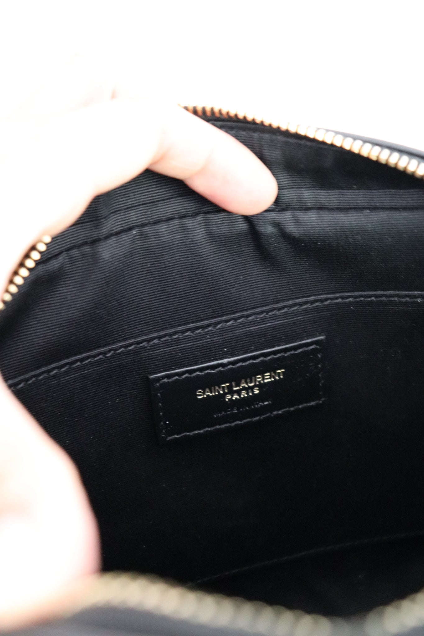 Shop Saint Laurent Lou Camera Bag in Quilted Leather