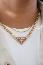 Load image into Gallery viewer, Prada pink necklace
