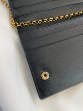 Load image into Gallery viewer, Black Prada Saffiano wallet
