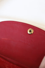Load image into Gallery viewer, Louis Vuitton Vernis red coin purse
