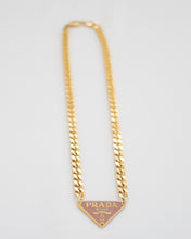 Load image into Gallery viewer, Prada pink nude necklace
