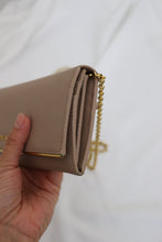 Lade das Bild in den Galerie-Viewer, Prada Saffiano metal bar continental flap wallet
