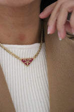 Load image into Gallery viewer, Prada mini red plaque
